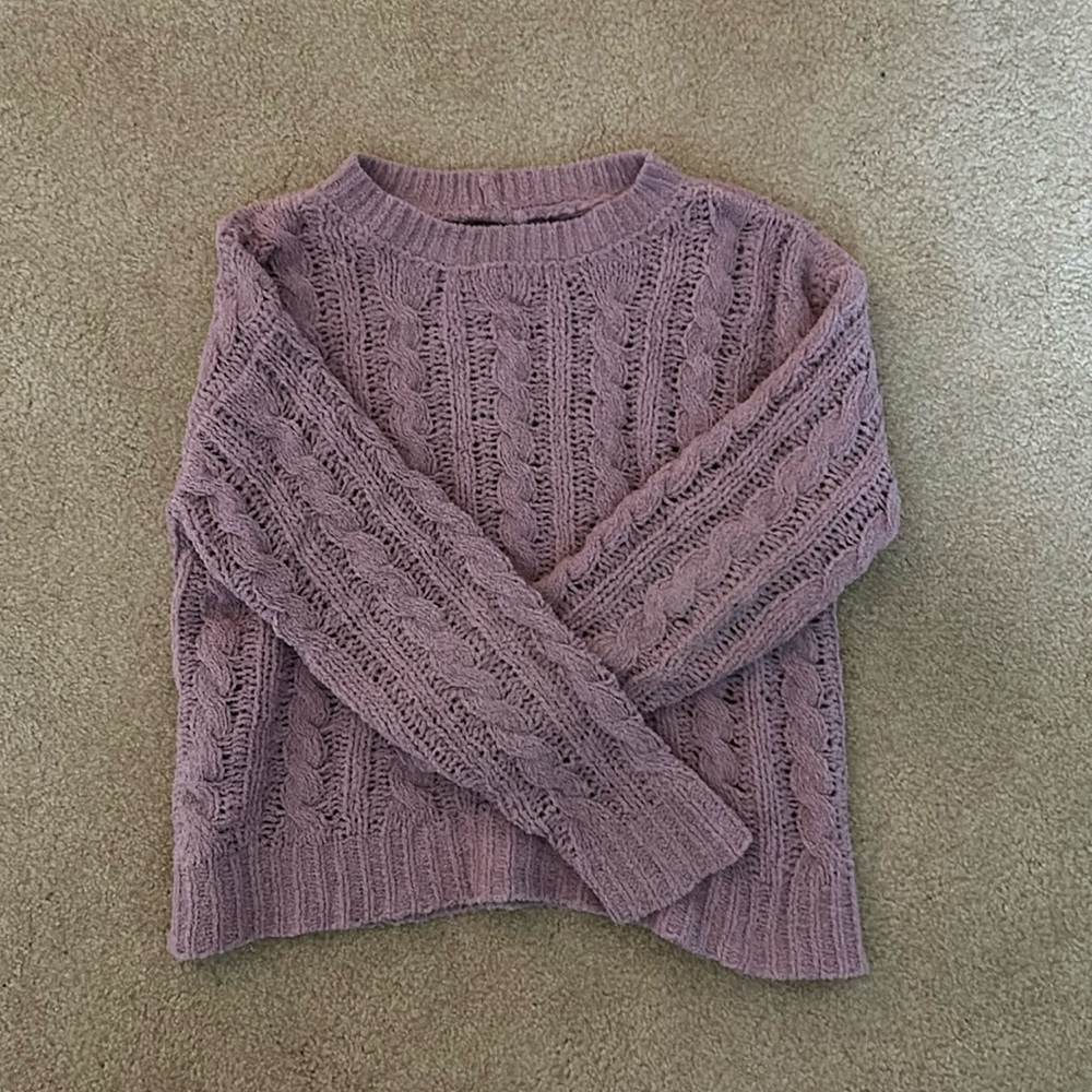 Lilac Purple American Eagle Sweater